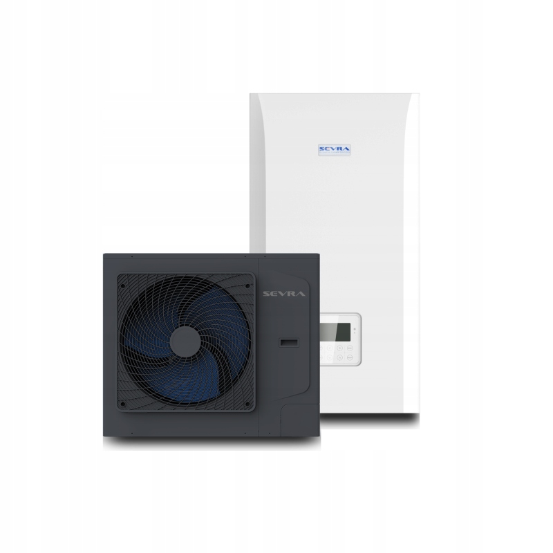TEPELNÉ ČERPADLO do -25 stupňov C SEVRA SPLIT ONYX 10 kW